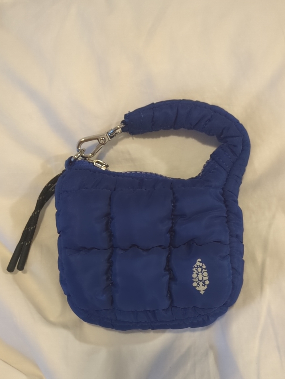 FP Movement by Free People Quilted Royal Blue Mini Handbag